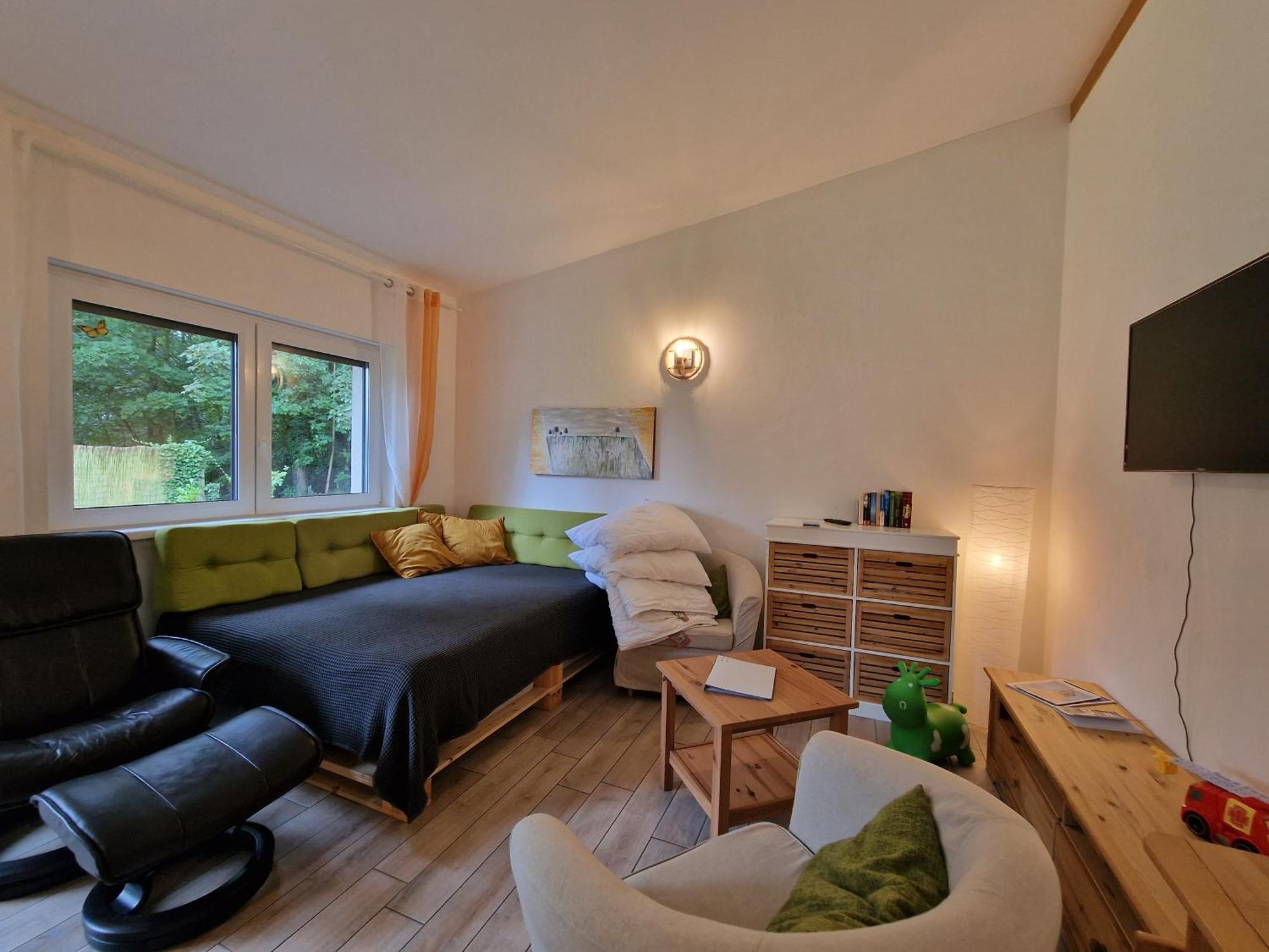 Apartment Waldblick Vom Naturhof Usedom Bannemin 外观 照片